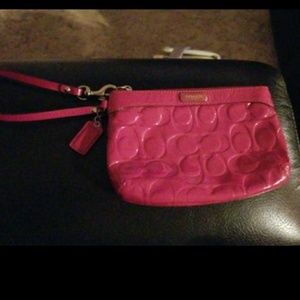 Coach wristlet